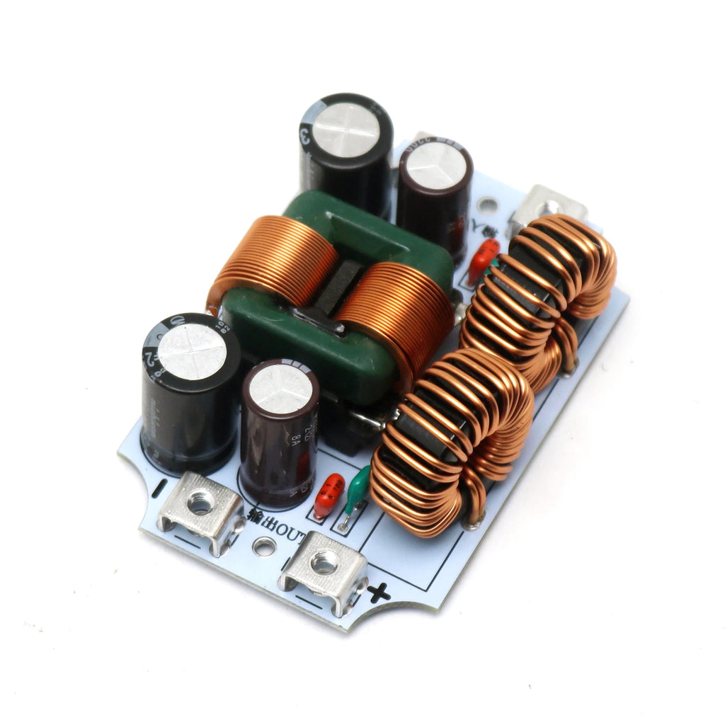 8A 20A 50A Car Audio Power Filter DC LC EMI High-Frequency Electromagnetic Interference Filter EMC Purification Noise Filtering