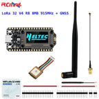 Heltec LoRa 32 V4 Meshcore Meshtastic ESP32-S3R8 8MB WiFi BLE GPS SX1262 0.96inch OLED Mesh Network 28dBm LoRa IoT Dev Board