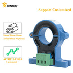 JXK-7 Hall Effect Current Sensor 4~20mA AC 50A 100A 200A 500A 1000A 1500A DC Current Transmitter Split Core Current Transducer