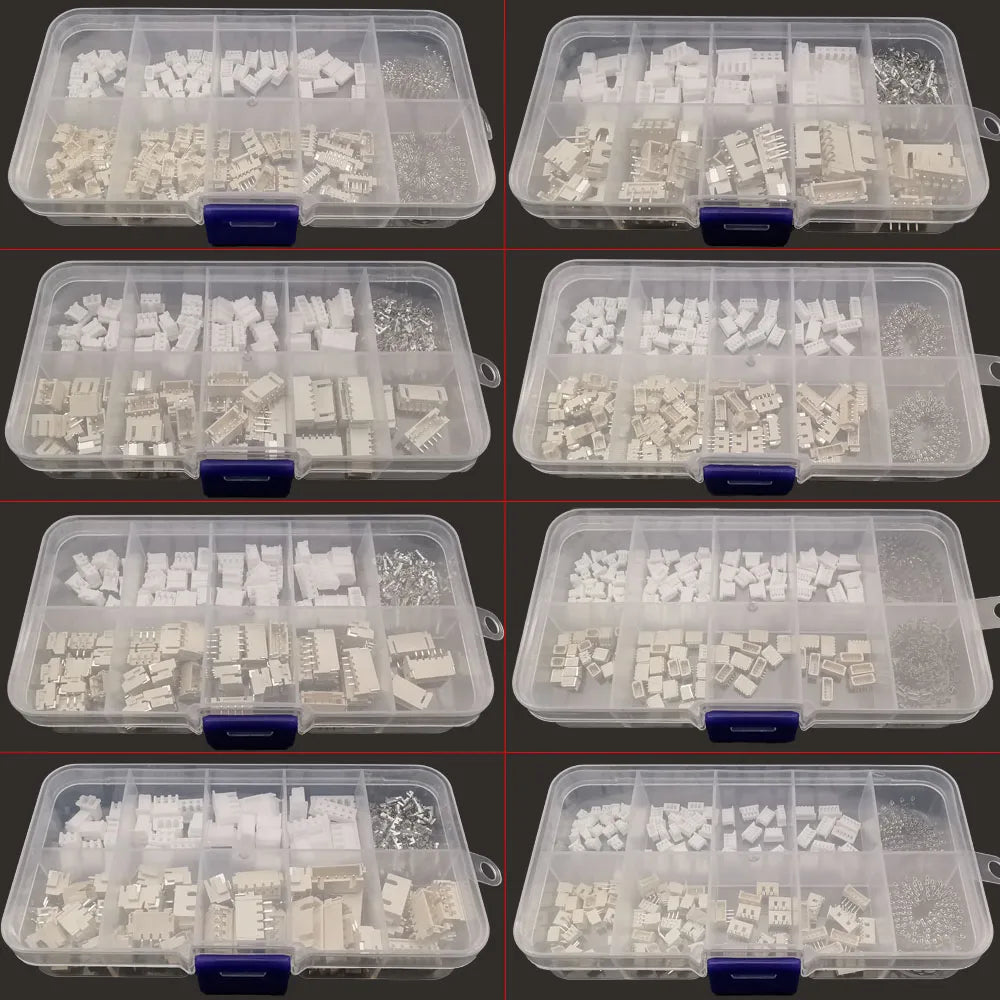 JST PH 2.0 /XH 2.54 /SH 1.0 /JST 1.25mm Male Plug Female Socket Connector Horizontal Vertical Pin Header Housing Terminal Kit