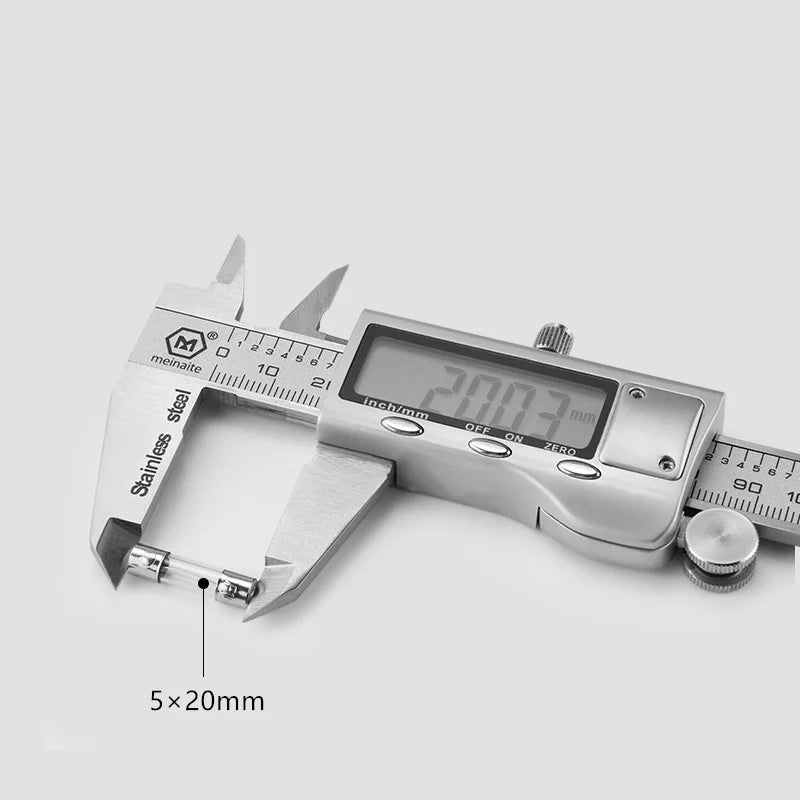 100Pcs 5*20mm Glass Fuse Fast Fuse 250V 0.1A 0.2A 0.5A 1A 2A 3A 3.15A 4A 5A 6A 6.3A 7A 8A 10A 12A 15A 20A 25A 30A Quick Blow