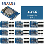 1-10PCS D1 Mini Nodemcu ESP8266 ESP-12 ESP-12F CH340 V2 Usb Wemos Wifi Development Board D1 Mini Nodemcu Lua Iot Board 3.3V