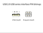 1 Set YYTCG Connector Usb A + Usb B, Usb Connector Usb Cable Acces