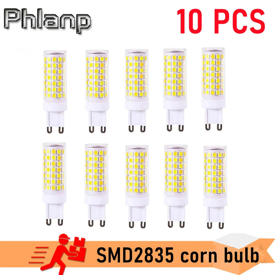 Brightest G9 LED Lamp AC220V 3W 5W 7W Ceramic SMD2835 LED Bulb Warm/Cool White Spotlight Replace Halogen Light Consignment