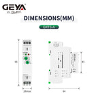 GEYA Delay Time Relay Electronic Type 10A AC230V OR AC/DC24V-240V Time Relay 24V 220V GRT6-A/B