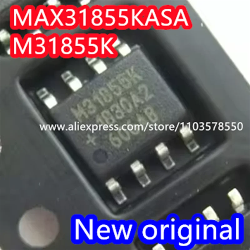 （5Pcs） New Original M31855K MAX31855KASA MAX31855 SOP-8 Sensor Detection Interface Chip