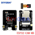 ESP32-CAM WiFi Module ESP32 serial to WiFi ESP32 CAM Development Board 5V Bluetooth with OV2640 Camera Module + 3DBI Antenna