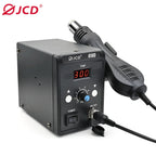 858D-B JCD Hot Air Gun BGA Rework Soldering Station, 220V SMD SMT Welding Repair Heat Gun