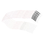 20pcs Prewired LED 0402 Warm White / White Light Emitting 12V Wired Leads For DIY Miniature Model Railroad Parts