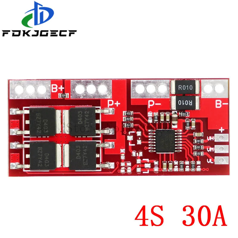 1S 2S 3S 4S 5S 6S 3A 15A 20A 30A Li-ion Lithium Battery 18650 Charger PCB BMS Protection Board For Drill Motor Lipo Cell Module