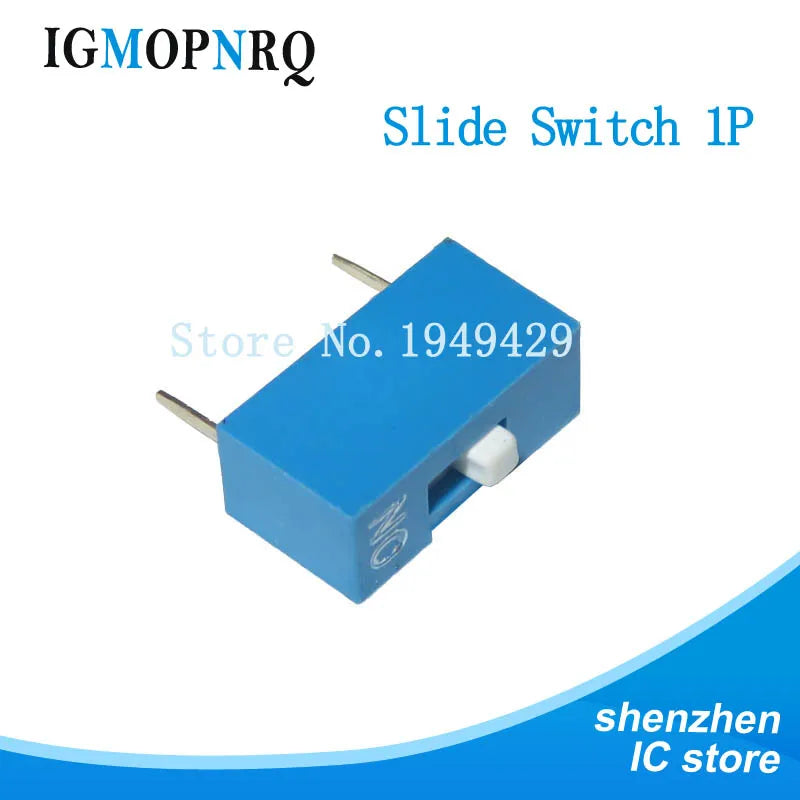10pcs Slide Type DIP Switch Module 1 2 3 4 5 6 7 8 PIN 2.54mm Position Way DIP Blue Pitch Blue Snap Switch Dial Switch