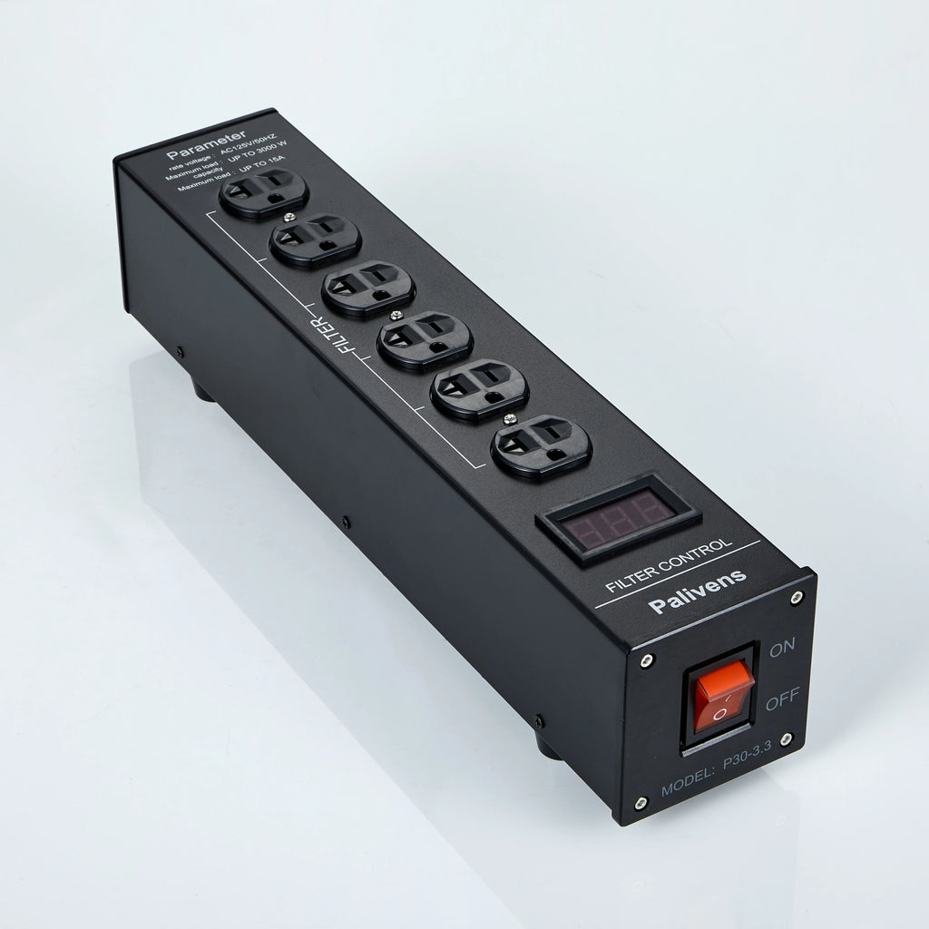Pailvens power filter power board high fidelity isolation anti-interference filter socket, LCD screen surge protection model P30