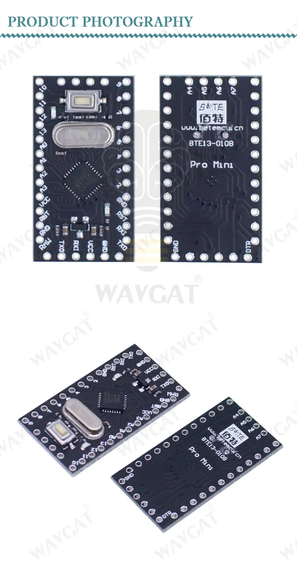 Baxter PRO Mini 168 Atmega168 5V/16MHz For Arduino Compatible Nano Module