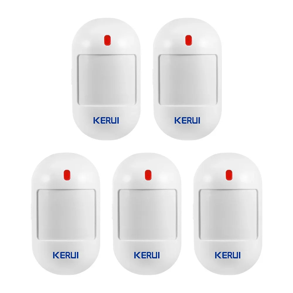 KERUI Wireless PIR Motion Sensor Infrared Detector Alarm Home Security System with Battery for W202 W181 Protection