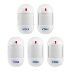 KERUI Wireless PIR Motion Sensor Infrared Detector Alarm Home Security System with Battery for W202 W181 Protection