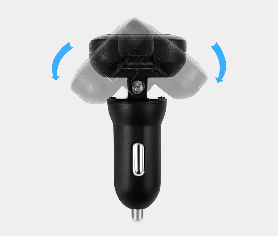 Smart Cigarette Lighter USB TPMS Car Tire Pressure Alarm Monitor System 4 Sensors Display Tyre Pressure Temperature Alarm