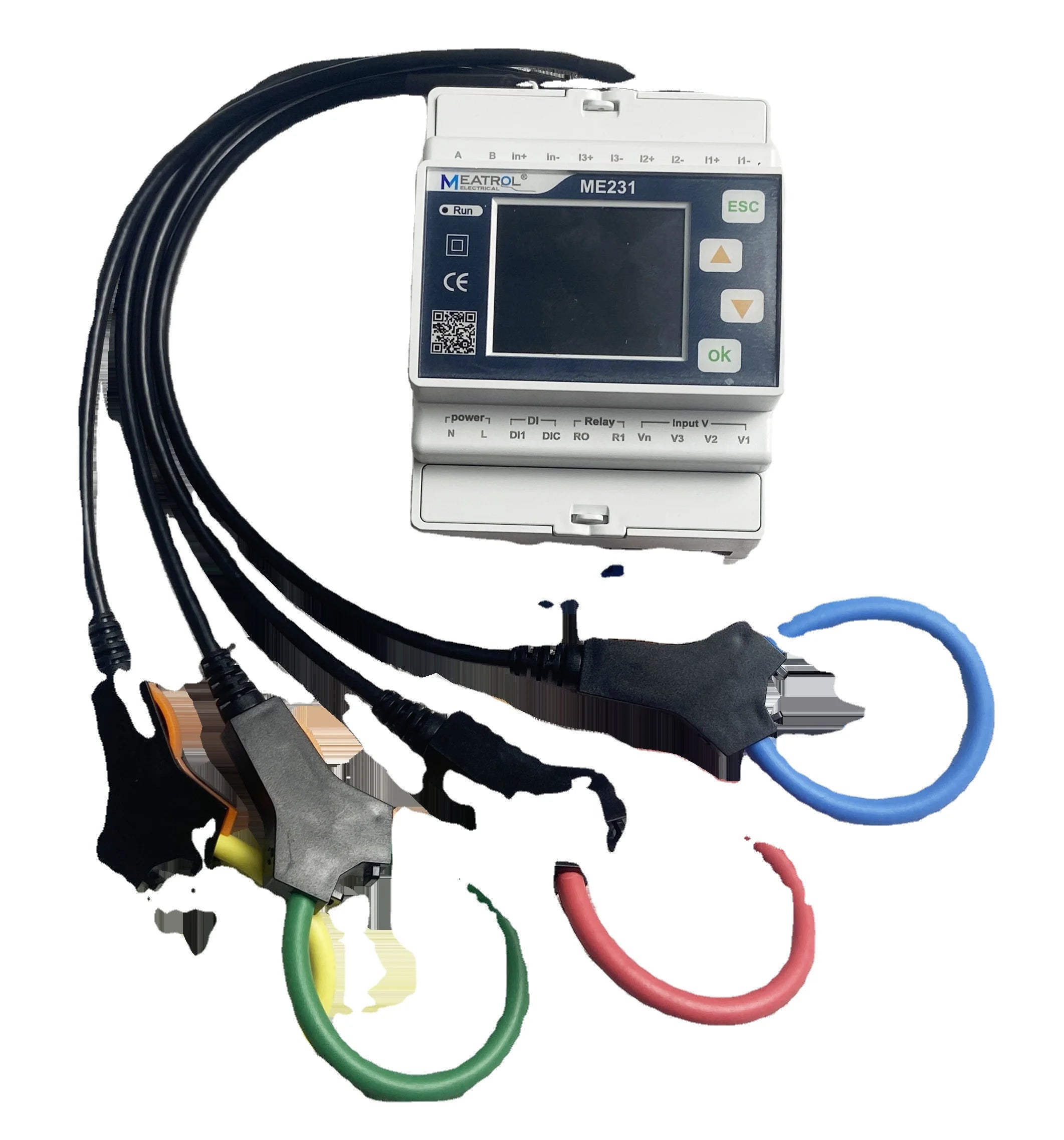 2026 NEW High Quality Rogowski Coil 333mV Split Core CT Connected RS485 RTU Energy Meter