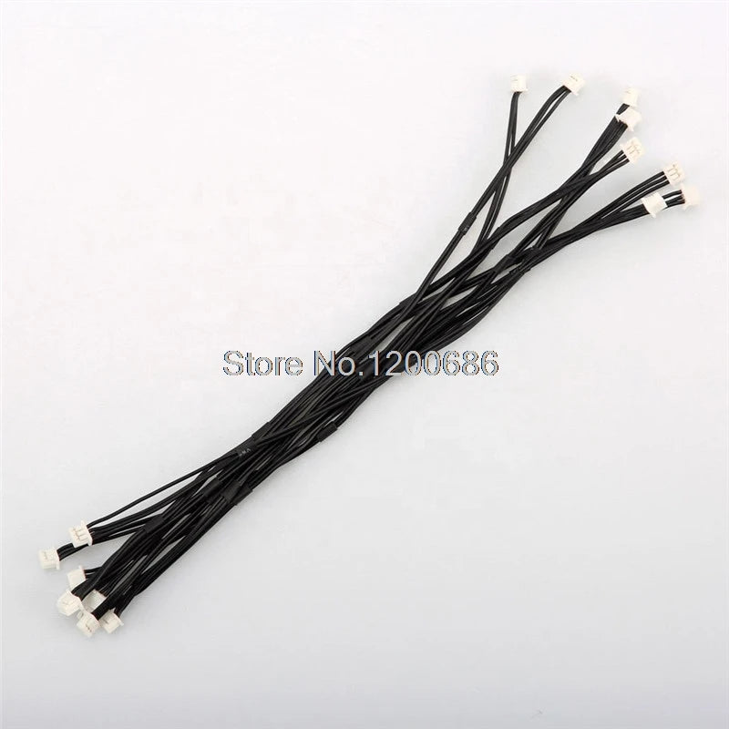 10CM Custom assembly 1.25 51021 1.25 jst 1.25 1.25MM housing wire harness Female Double Connector 100MM 1007 28 AWG Black