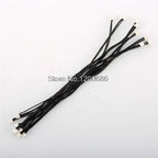 10CM Custom assembly 1.25 51021 1.25 jst 1.25 1.25MM housing wire harness Female Double Connector 100MM 1007 28 AWG Black