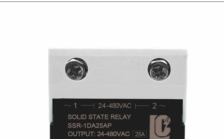 LCTC SSR Random Solid State Relay 10A 25A 40A 60A 80A 100A 120A DC Control AC Single Phase Control 3-6VDC 24-480VAC
