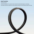 5Pairs M12 Small Metal Head Black Waterproof IP67 2 3 4 5 6 8Pin Cable Wire Plug for LED Strips Male and Female  DC Connector