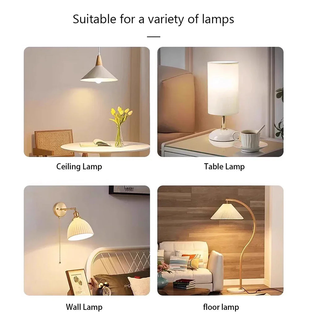 8Pcs E27 LED Bulbs AC 110V 220V 230V Boasting 3W 10W 20W 24W Lamp Warm White for Bedroom Balcony Lighting