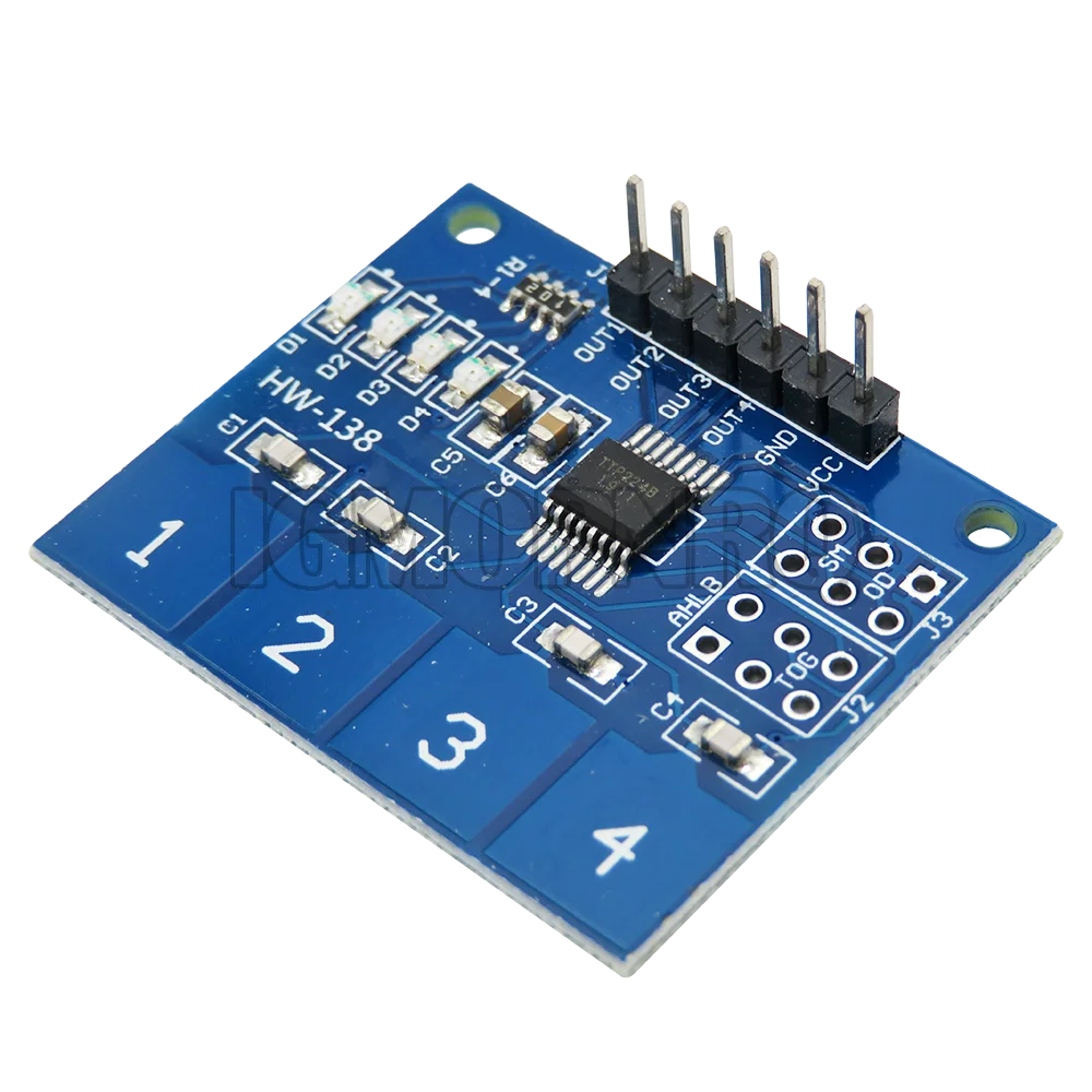 Digital Touch Switch TTP223/TTP223B/TTP224/TTP226/TTP229 Sensor Digital 1/4/8/16 Channel Micro Touch Key Capacitor Module