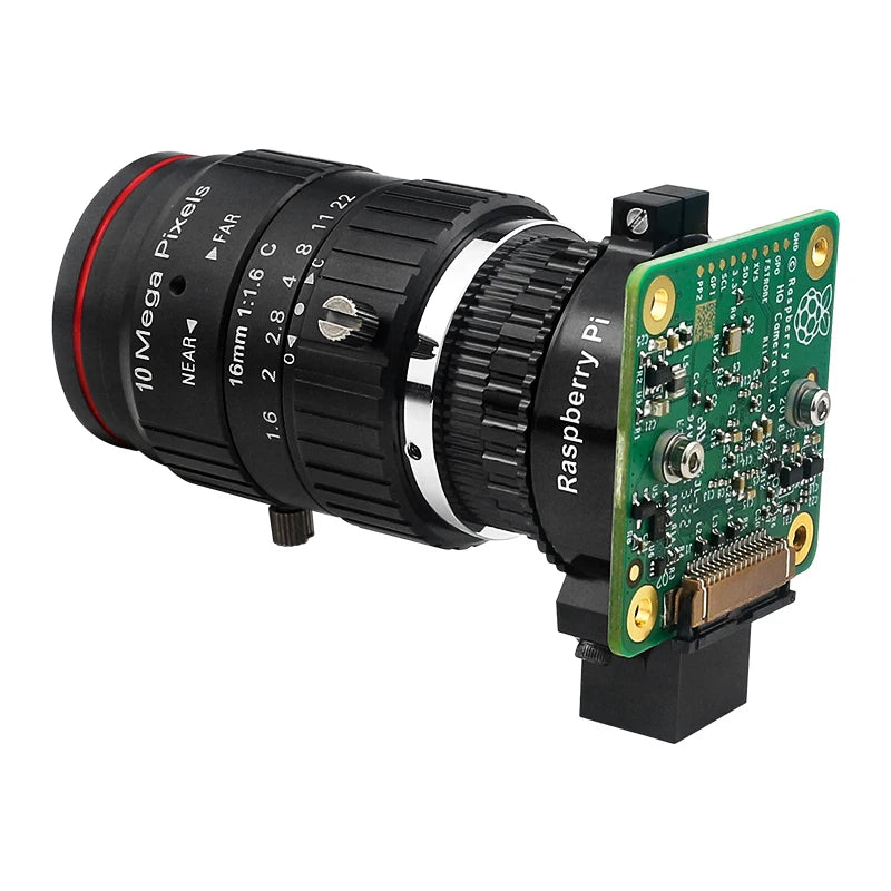 12.3 MP Raspberry Pi High Quality Camera with Sony IMX477 Sensor Optional 6mm CS 16mm C-mount 8-50mm Lens for Pi 4B 3B Zero 2 W
