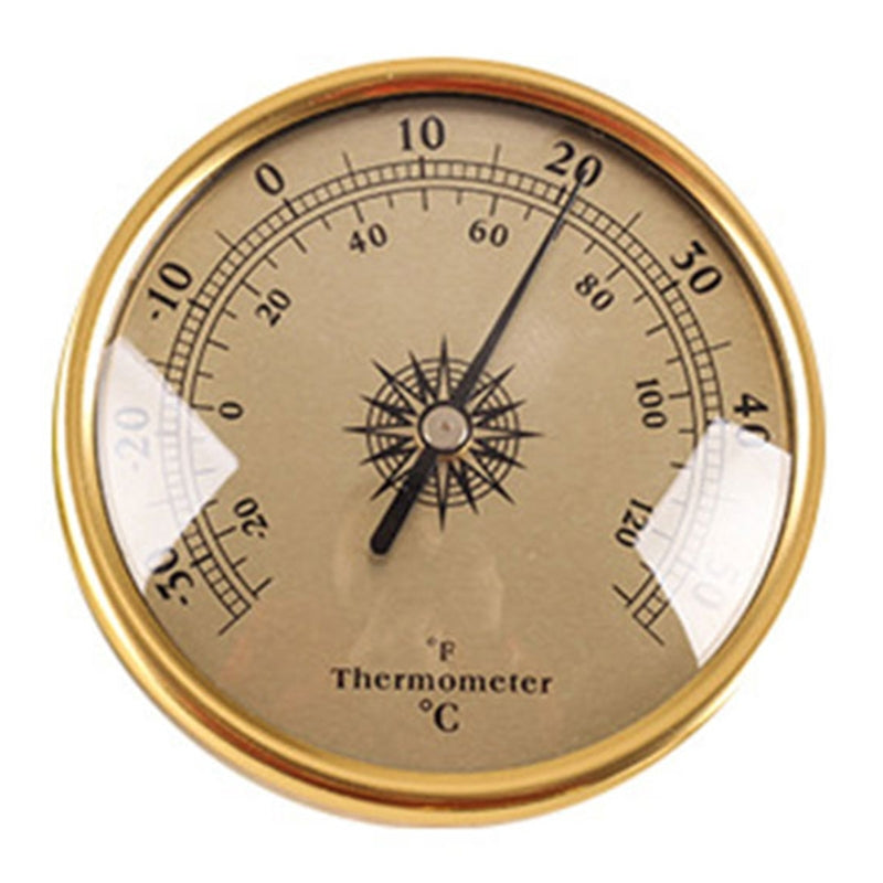 2025 New 72mm Barometer Temperature and Humidity Gauge Monitor Indoor Thermometer with Humidity for Home Wall Room Incubator