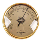 2025 New 72mm Barometer Temperature and Humidity Gauge Monitor Indoor Thermometer with Humidity for Home Wall Room Incubator