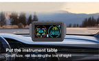 Smart Solar Power TPMS Car Tire Pressure Monitoring System Alarm Tyre Air Pressure Meter Gauge Temperature Warning 4 Sensors