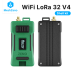 Heltec V4 WIFI Lora 32 Meshtastic GPS package ESP32-S3 SX1262 Dev-Board Kit Case Green Antenna GPS Module Installable Meshcore