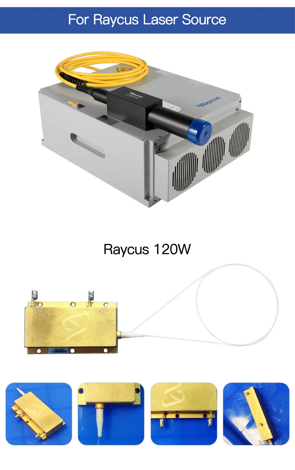 MAX Raycus IPG Original Laser Source Pump 120-1000W Pumping Source Pulsed Laser Diode for Laser Source Repair