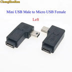 1pc Micro/Mini USB or USB 2.0 Male Female Printer USB Plug Jack Power Connector Charging Adapter for Phone MP5 Ect
