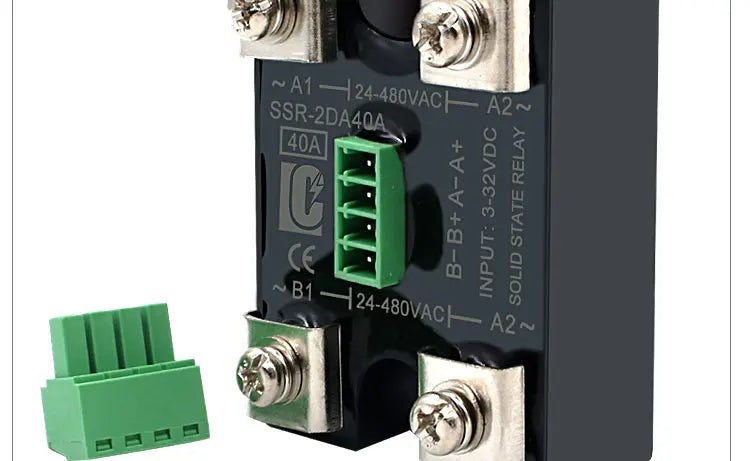 LCTC Solid State Relay SSR 10A 25A 40A DC To AC Single Phase Dual Channel Single Control Or Dual Channel Dual Contro 24-480VAC
