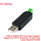 Industrial USB To RS485 Communication Module Bidirectional Half Duplex Serial Line Converter TVS Protection 485 CH340G Isolated