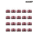 AGASHE 1‑50AWG Inline Blade Fuse Holder 2A‑50A Blade Fuse Kit Auto RV Truck Boat Marine Vehicle Circuit Protection Replacement