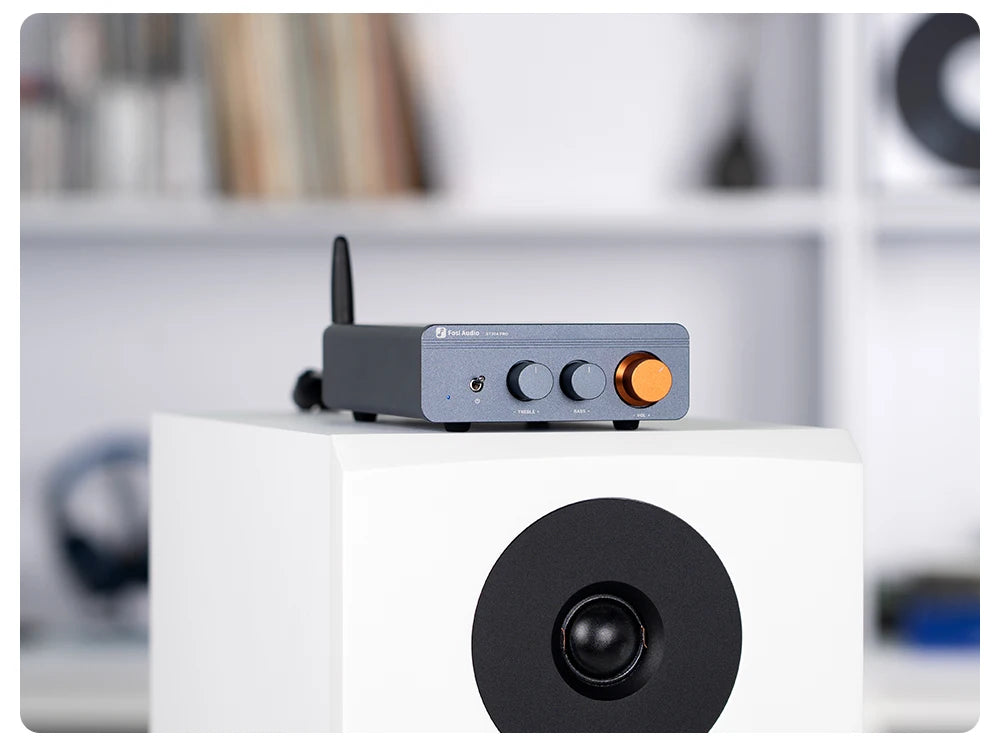 Fosi Audio BT20A Pro TPA3255 Bluetooth Sound Power Amplifier 300W X2 Mini HiFi Stereo Class D Amp Bass Treble For Home Theater