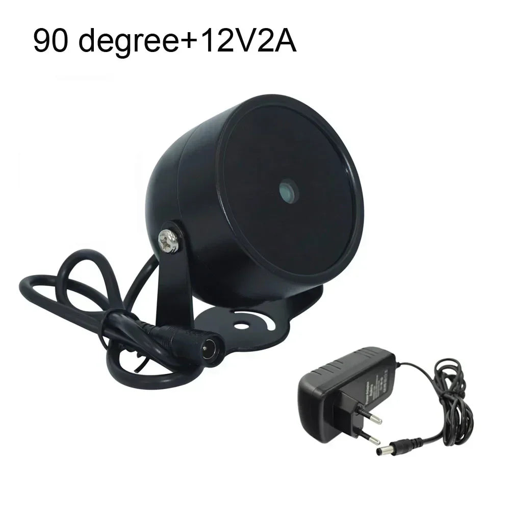 2023 4 Array LEDs IR Illuminator Light 850nm Infrared Waterproof Night Vision CCTV Fill Light DC 12V For CCTV Security Camera