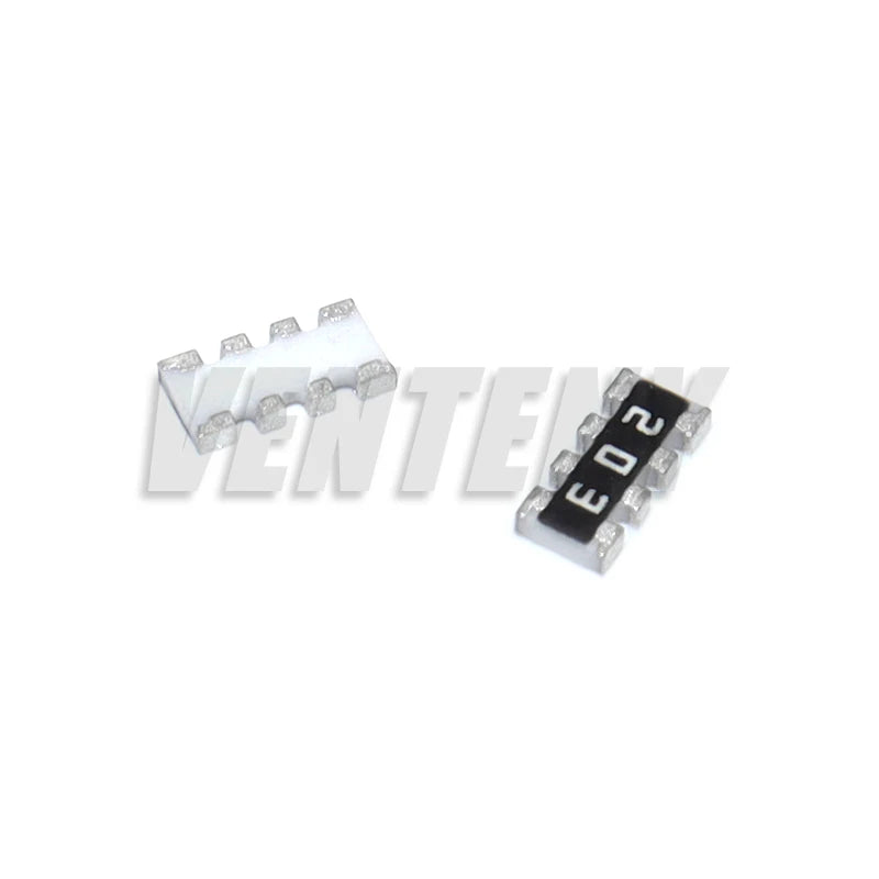 100pcs 0603 2*4 8P4R 2*4P 5% 0 ohm ~ 910K Network Resistor SMD array 2K 2.2K 4.7K 10K 22K 47K 100K 1M 1 10 100 220 470 ohms