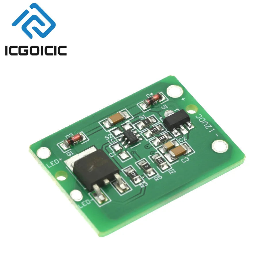 1-20PCS TTP223 Capacitive Touch Switch with 3A Relay – Toggle/Momentary Mode, DC 6-20V for LED Light Motor Pump Control