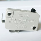 KW7-0 Momentary Microswitch Micro Switches for Microwave Oven Game Machine Electric Cookers 16A 125VAC/250VAC 1NO 2Pins, 4-Pack