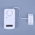 Mini Window Magnetic Alarm System Battery Powered Sticky  Alarm Sensor Easy Installation Lightweight for Factory Company