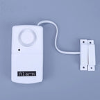 Mini Window Magnetic Alarm System Battery Powered Sticky  Alarm Sensor Easy Installation Lightweight for Factory Company
