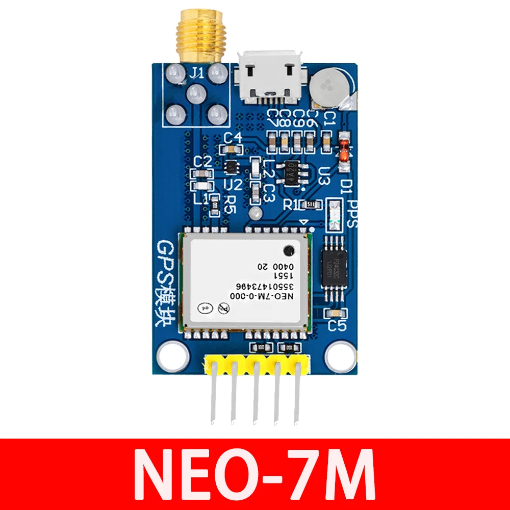 NEO-6M / NEO-7M / NEO-8M / NEO-9M GPS Module with EEPROM for Arduino ESP32 STM32