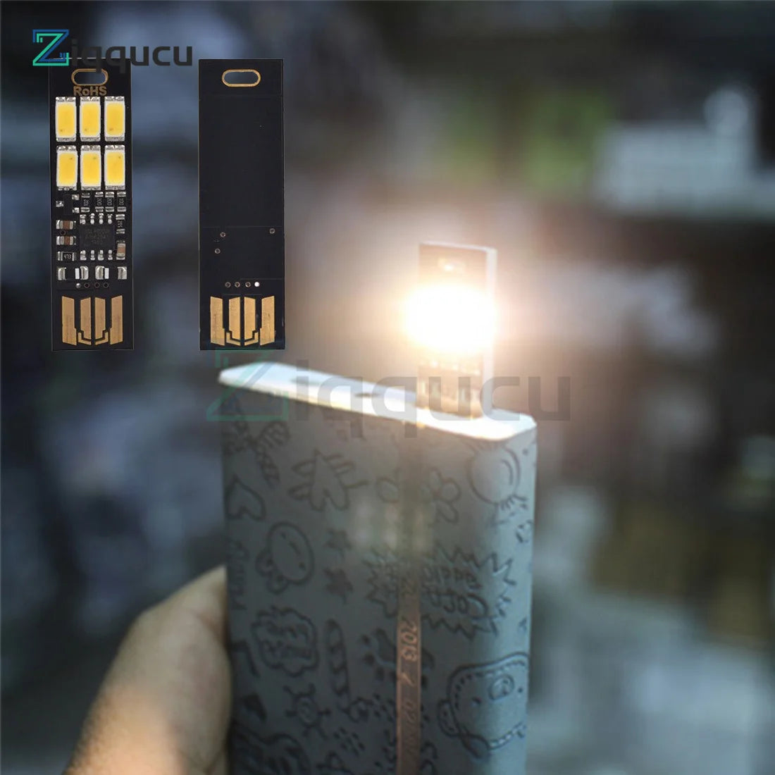 Mini USB LED Night Lamp Dimmable SMD 5730 USB Book Light Touch Control 6 leds Light For Laptop PC Book Reading Table Lamp