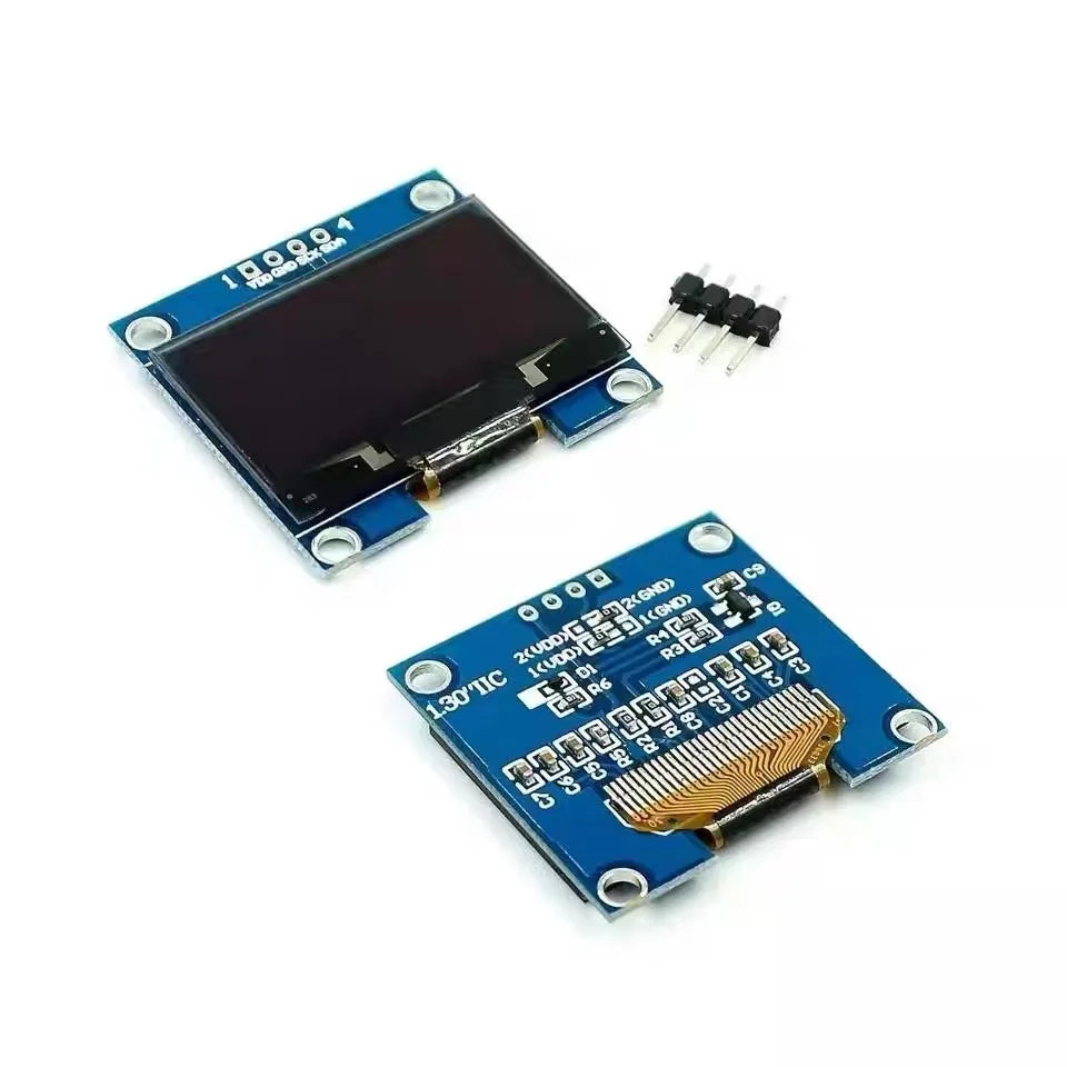 DIYUSER 0.96 Inch 128x64 OLED Display SSD1306 IIC I2C Serial LCD Screen for R3 Arduino Kit - White/Blue/Yellow Options Available