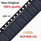 (1piece)100% New MCP3008-I/SL MCP3008 sop-16 Chipset