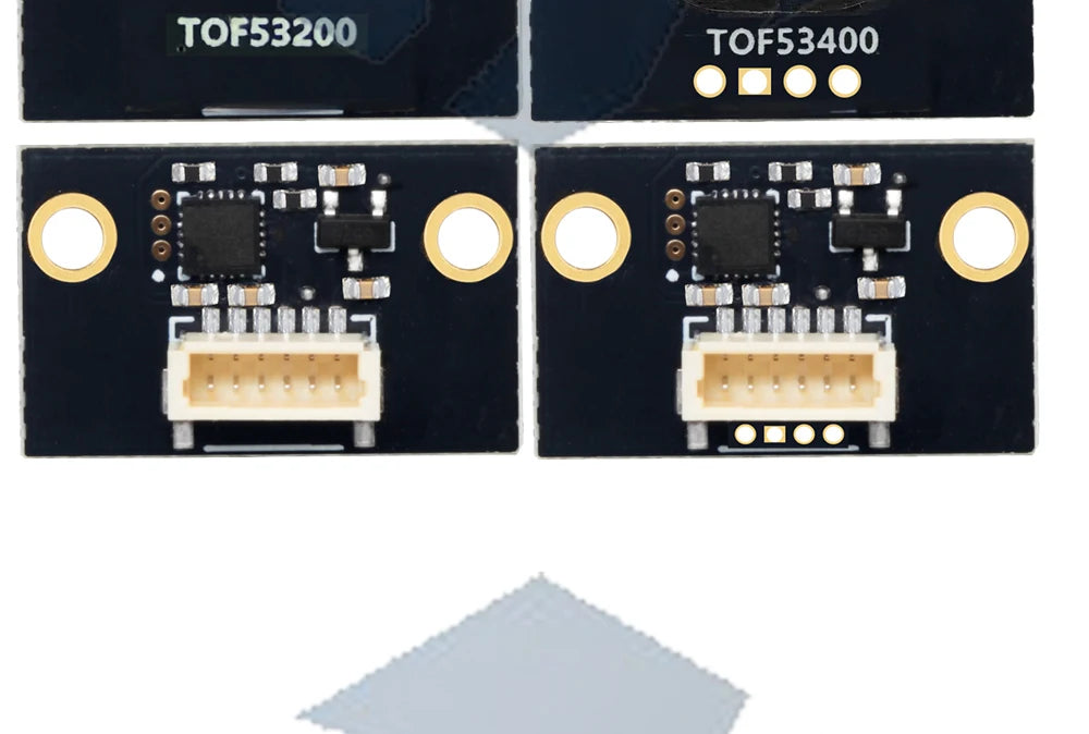 TOF53200/TOF53400 2M/4M ToF Distance Sensor - VL53L1X/VL53L0X 3V-5V for Arduino Projects