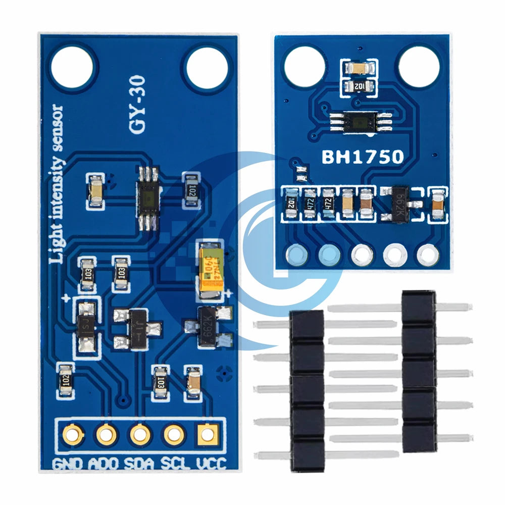 GY - 30 / GY - 302 BH1750 BH1750FVI Light Intensity Illumination Module: 3V - 5V Compatibility for Arduino Projects